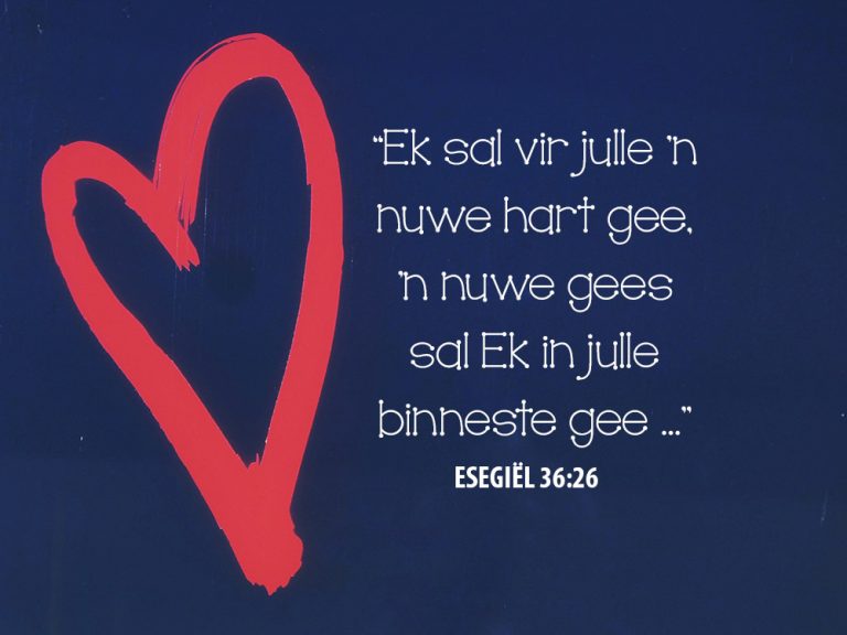 Laat staan jou minderwaardigheid in die geloof